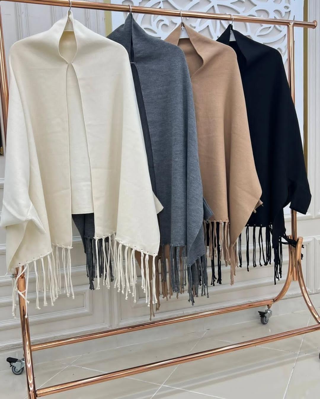 Cozy Fleece Shawl | 1 Pc Plain Design