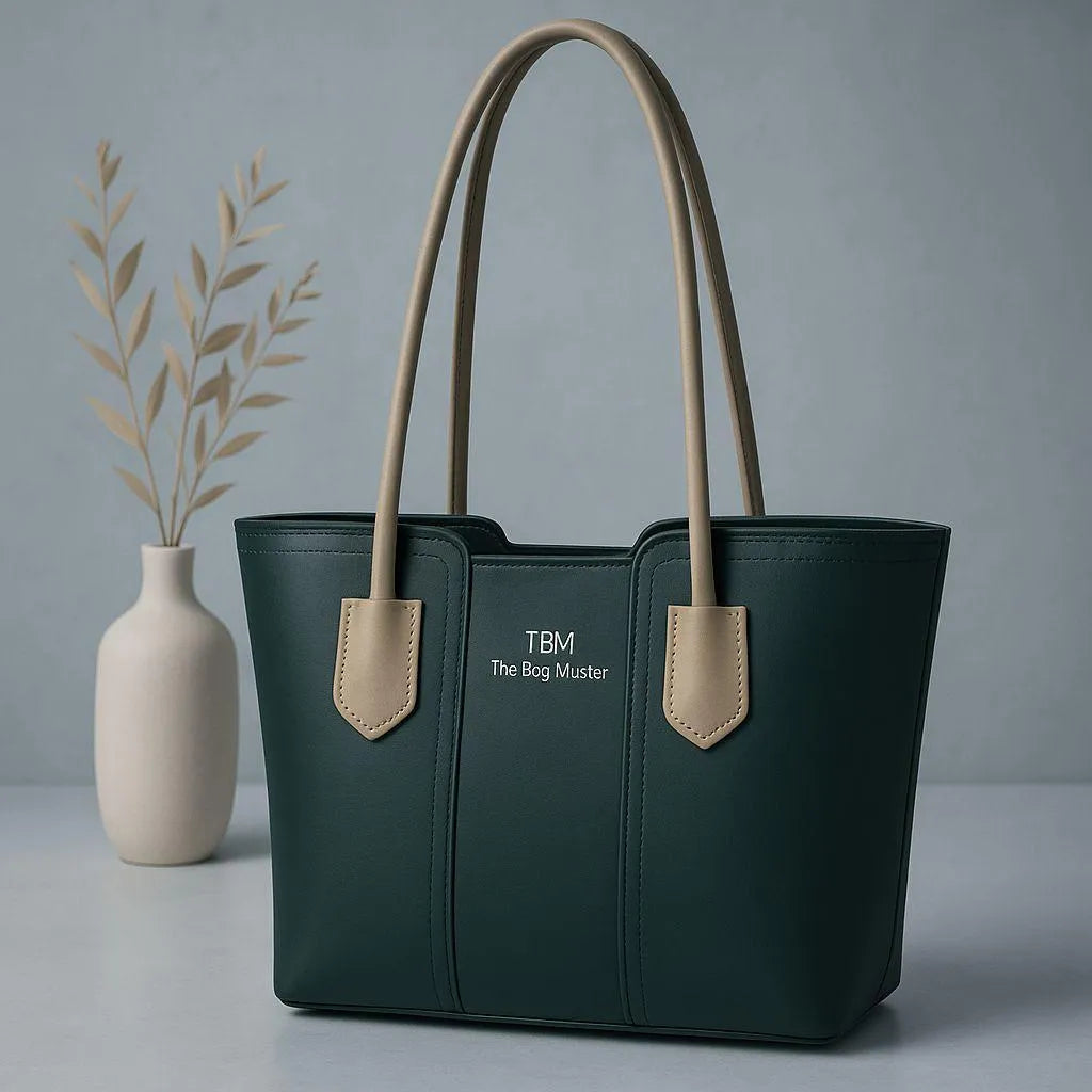 Girl's Rexine Plain Hand Bag