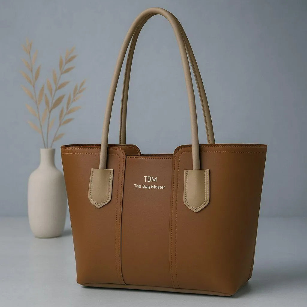 Girl's Rexine Plain Hand Bag