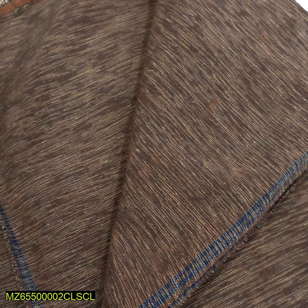 Men's Unstitched Khaddar Plain Suit